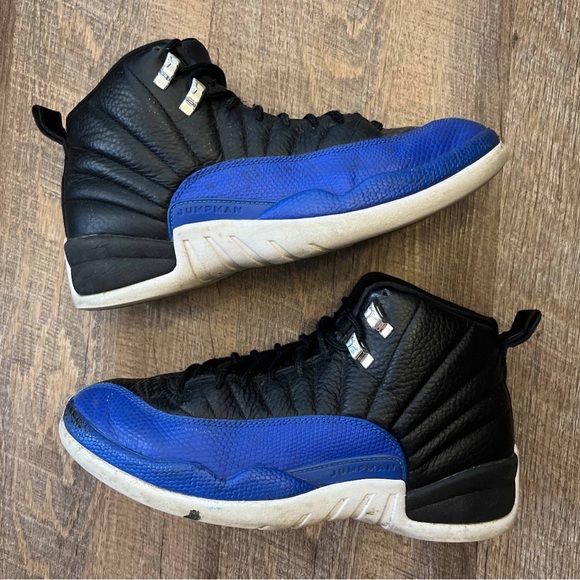Air Jordan 12 XII Retro Hyper Royal Blue Black - Picture 1 of 8